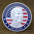 Logotipo de design personalizado Display Us Metal Biden Challenge Coin